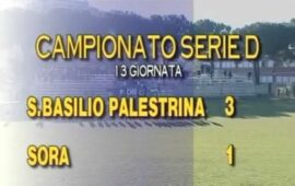 S.BASILIO PALESTRINA-SORA 3-1