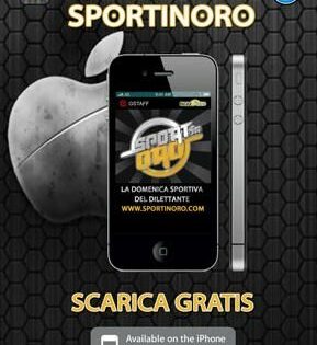 AGGIORNATE L’APPLICAZIONE ‘SPORT IN ORO’ PER SEGUIRCI SEMPRE E OVUNQUE