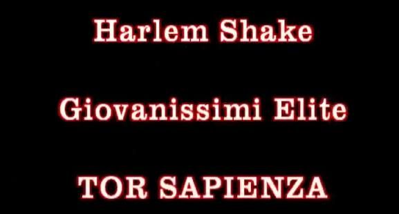 HARLEM SHAKE: TOR SAPIENZA ’98