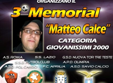 MEMORIAL “MATTEO CALCE”, MERCOLEDI LE SEMIFINALI