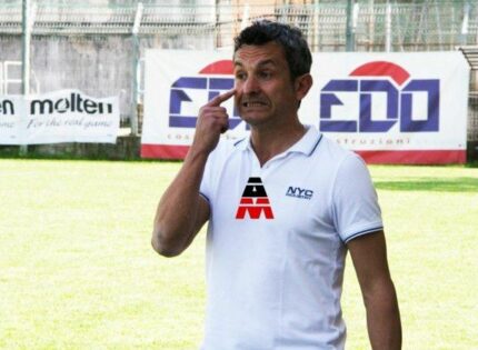 Ufficiale, Antonio Pecoraro non è più l’allenatore del Città di Anagni