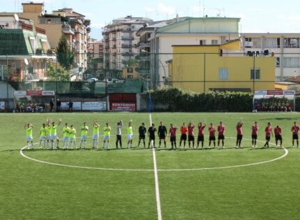 IL BIG MATCH TRA COLLEFERRO E LUPA CASTELLI ROMANI FINISCE 2 – 2