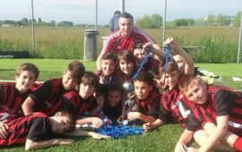 Centro Calcio Rossonero, fantastico “triplete” al torneo di Lignano Sabbiadoro