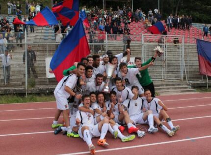 E’ TRIONFO BLAUGRANA! LA VIGOR PERCONTI E’ CAMPIONE JUNIORES: 2 A 0 AL CECCANO DI FARINELLI