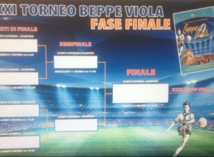 XXXI° BEPPE VIOLA: STASERA IL SORTEGGIO DELLA FASE FINALE DEL TORNEO