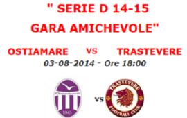 AMICHEVOLE OSTIAMARE – TRASTEVERE DOMENICA ORE 18 ALL’ ANCO MARZIO DI OSTIA