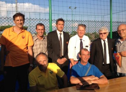 IL BORUSSIA MONTECELIO SI AFFILIA ALL’AS ROMA, LE FASI SALIENTI DELLA CONFERENZA STAMPA