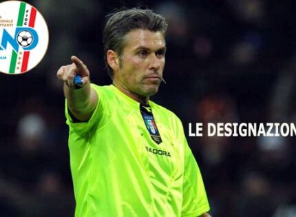 SERIE D GLI ARBITRI DELL’OTTAVA DI RITORNO NEI GIRONI E/G