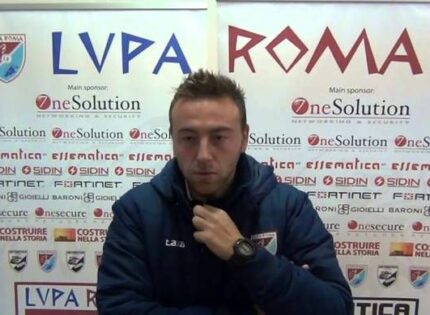 CAPODAGLIO SCUOTE LA LUPA ROMA: “A FOGGIA PER FARE UNA GRANDE PARTITA”