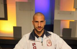 Ostiamare, ufficiale la conferma di Roberti. L’attaccante: “Questa è la mia casa. E che coppia con Proietti!”