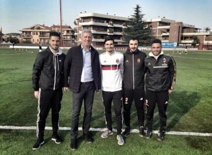 CENTRO CALCIO ROSSONERO, PETKOVIC VISITA IL “FABRIZI”