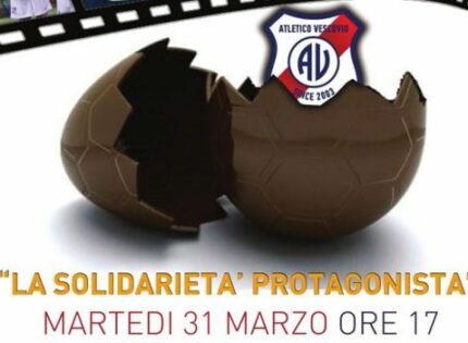 MARTEDI 31 MARZO LA SOLIDARIETA’ E’ PROTAGONISTA CON L’ATLETICO VESCOVIO
