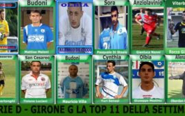 SERIE D GIRONE G LA TOP 11 DELLA SETTIMANA