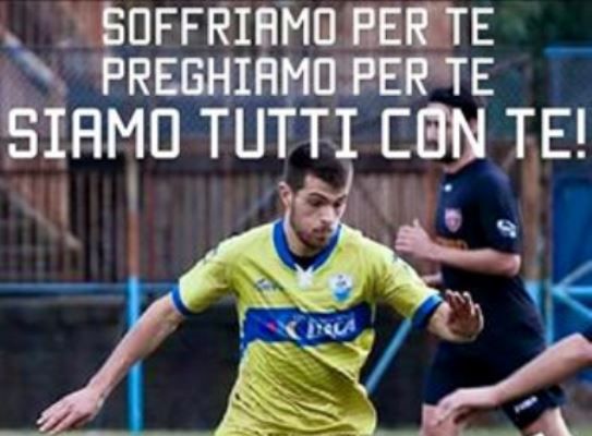 IL CALCIO LAZIALE PREGA PER ANDREA SCIPIONE