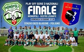 FINALE PLAY OFF SERIE D, IL SESTRI LEVANTE BATTE 1-0 IL MONOPOLI
