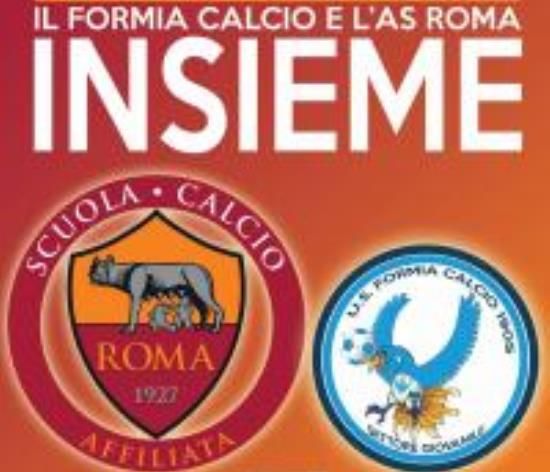 FORMIA, UFFICIALE L’AFFILIAZIONE ALLA ROMA