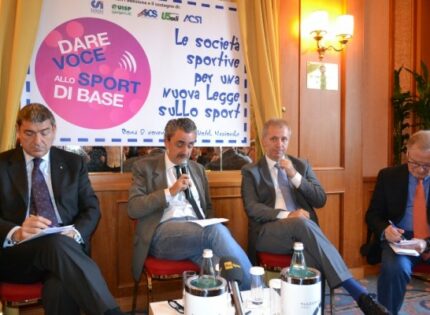 PERCHE’ SPORT INSIEME AGLI ENTI DI PROMOZIONE SPORTIVA