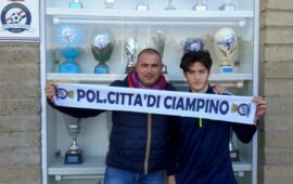 CITTA’ DI CIAMPINO, LE PRIME PAROLE DI GRELLONI: “DARO’ IL MASSIMO PER QUESTA SQUADRA”