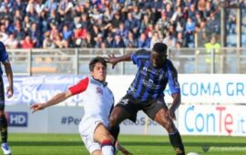 LATINA, NERAZZURRI SUPERATI 1-3 DAL CAGLIARI