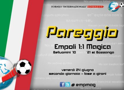 III TORNEO INTERNAZIONALE ROMA EST: EMPOLI – MAGICA