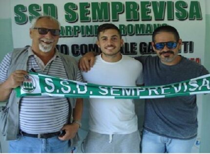 MANUEL CERVINI E’ UN GIOCATORE DELLA SEMPREVISA