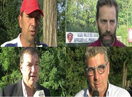 POST VALLE DEL TEVERE – CPC, LE INTERVISTE AI PRESIDENTI E AI DUE ALLENATORI