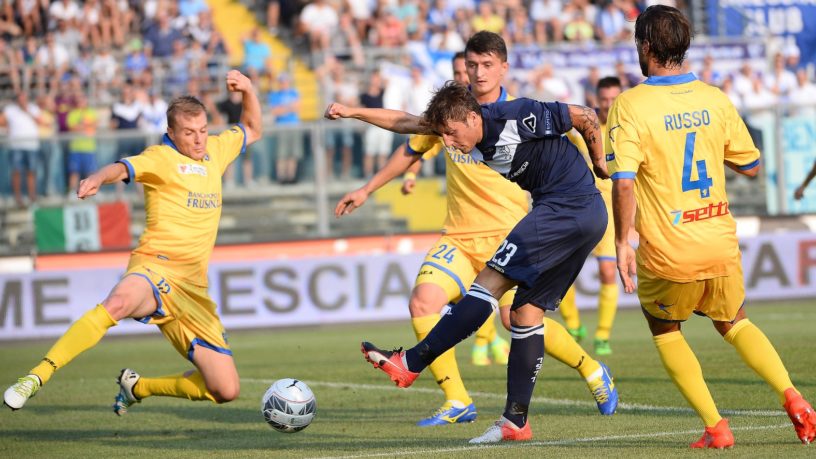 FROSINONE, AL RIGAMONTI FINISCE 2-0 PER IL BRESCIA DI BROCCHI