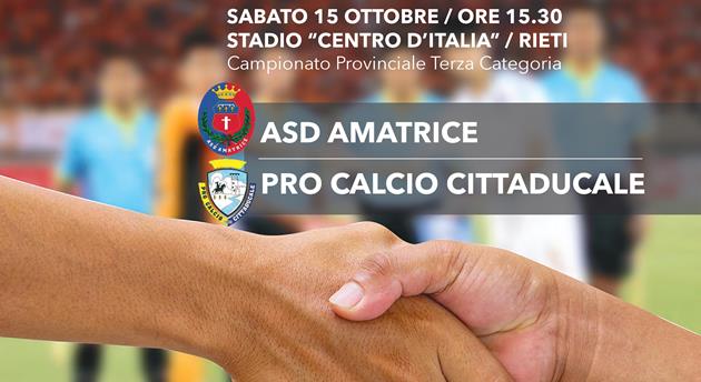 IL CALCIO RIPARTE ANCHE AD AMATRICE