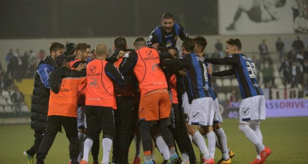 Il Latina riacciuffa la Pro Vercelli: al Piola è 1-1 grazie alla rete di Regolanti
