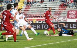 Latina, nerazzurri superati 2-1 a Cittadella