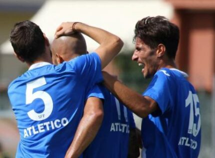 Sff Atletico, è un’altra giornata di festa. Show di Tabarini, Valle del Tevere battuta 3 a 0