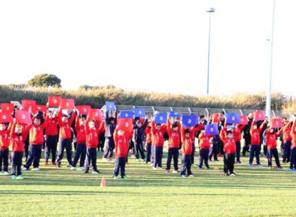 Ladispoli, inaugurato il nuovo campo: si alza il sipario sull’Angelo Sale