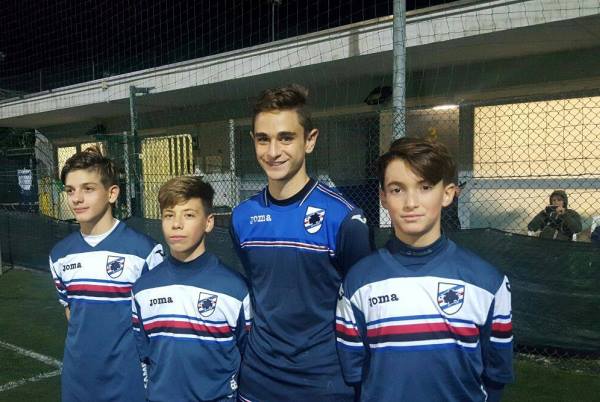 Città di Ciampino, quattro elementi in prova alla Sampdoria