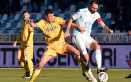 Frosinone che peccato! In vantaggio fino al 90′, esce sconfitto 2-1 da Chiavari