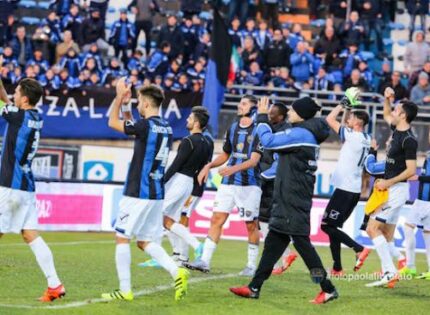 Latina, nerazzurri superati dalla Spal