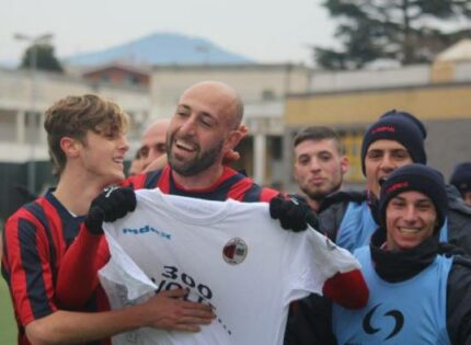 Ladispoli-Toscano, è l’ora del commiato. L’attaccante: “Bellissima esperienza, ora punto i 400 gol e poi smetto”