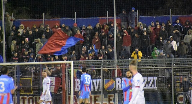 Il Racing Fondi si inchina al Catania: al Purificato i siciliani passano per 3 – 1
