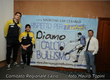 Presentata la campagna “Diamo un calcio al Bullismo”