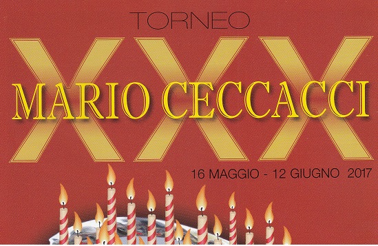 Torneo Mario Ceccacci, dal 16 maggio al 12 giugno in campo per la XXX Edizione