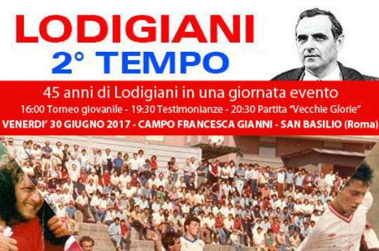 “Lodigiani Secondo Tempo”: questo pomeriggio al Francesca Gianni la celebrazione di un’epopea