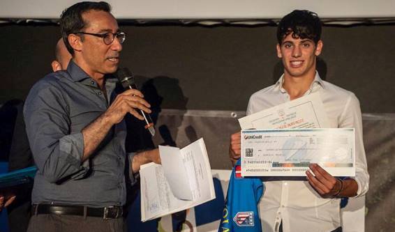 Samuele Maurizi si aggiudica il Premio “Talento & Tenacia” organizzato dall’Asilo Savoia