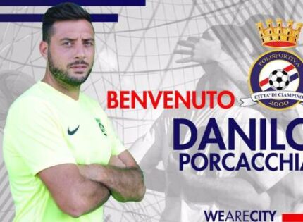 L’ex Play Eur Danilo Porcacchia è un nuovo giocatore del Città di Ciampino