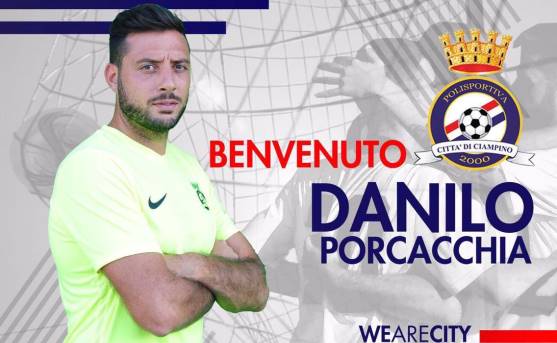 L’ex Play Eur Danilo Porcacchia è un nuovo giocatore del Città di Ciampino