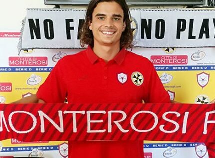 Loris Traditi è un giocatore del Monterosi: “Qui sembra di essere nei professionisti”
