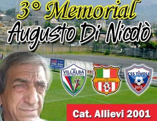 Villalba Ocres Moca, mercoledì 13 settembre al via il terzo Memorial Di Nicolò