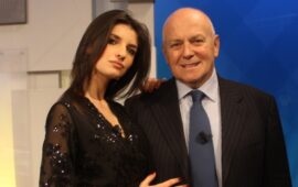 Sport in Oro/Dilettanti: Patron Bizzaglia guida nei nostri studi il suo Pomezia