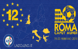 XII Roma Caput Mundi, ufficiali i gironi e le date della manifestazione
