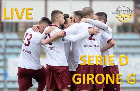 Live Serie D Girone G, segui gli aggiornamenti della 29^ giornata in tempo reale