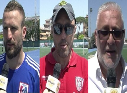 Post Pomezia – Città di Anagni: le interviste a Baylon, Gerli e Bizzaglia