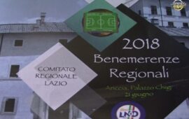Benemerenze Regionali 2018, il servizio e le interviste
